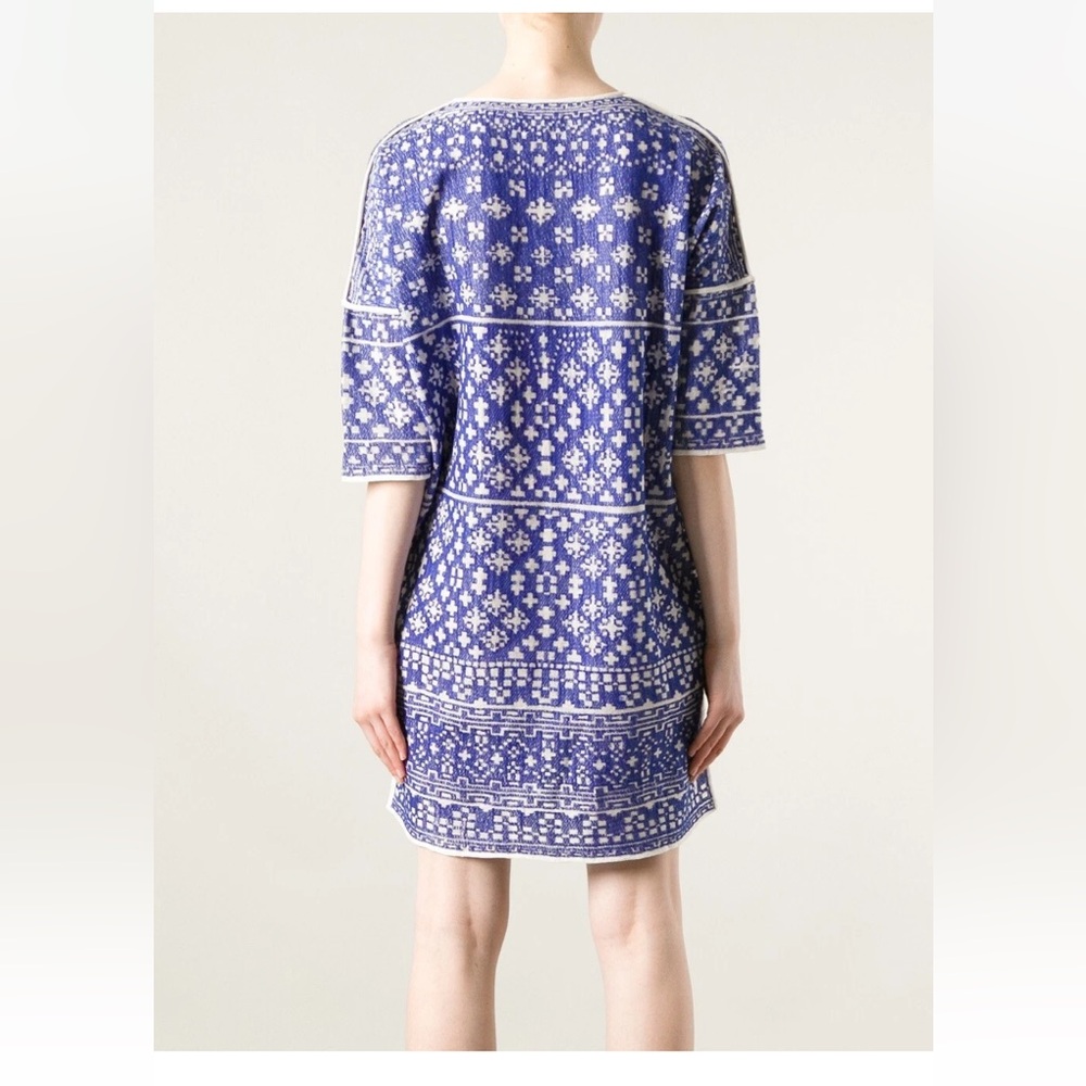 Isabel Marant Étoile Beverly Embroidered Tunic Dress Medium - Picture 2 of 14